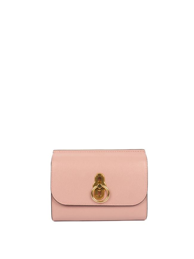 Dark Blush Amberley Wallet Mulberry Amberley Medium Wallet In Dark